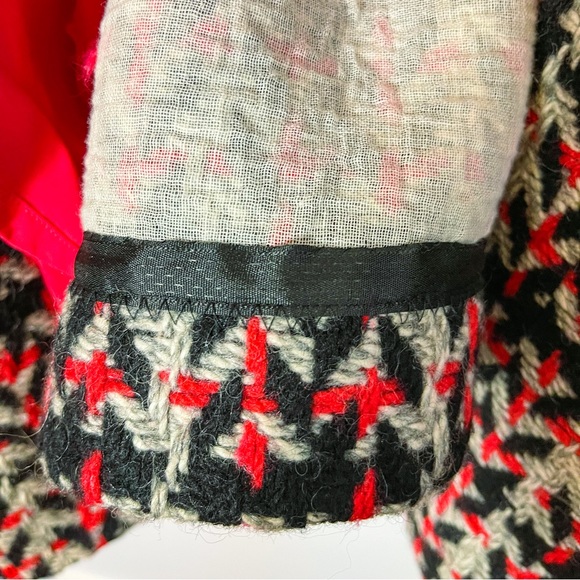 Amazing Vintage OOAK Handmade Coat - A Quintessential 80s New Wave Silhouette - Picture 9 of 9